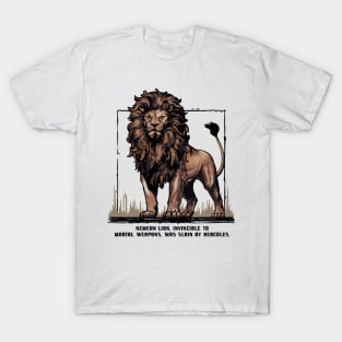 Greek Mythology The Nemean lion Gifts T-Shirt